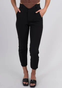 Shasa Highwaisted capri pant with pockets