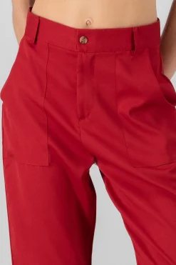 Shasa Highwaisted capri pant with pockets