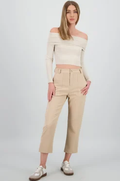 Shasa Highwaisted capri pant with pockets
