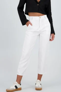 Shasa Highwaisted capri pant with pockets