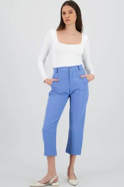 Shasa Highwaisted capri pant with pockets