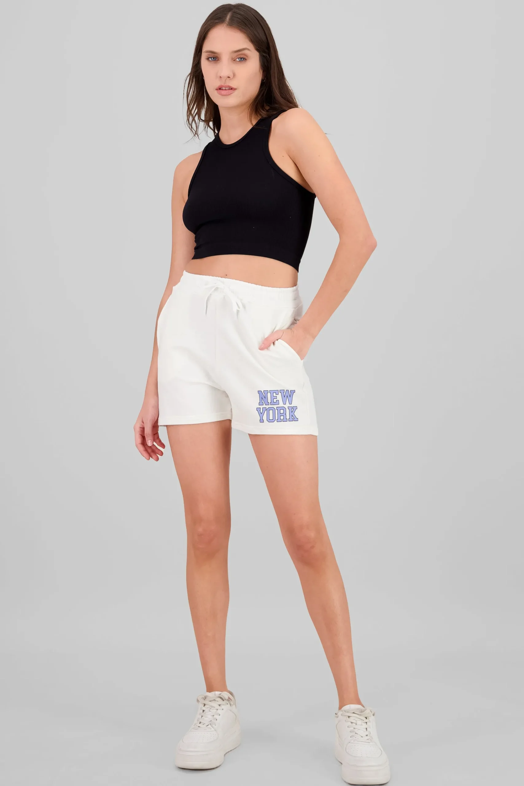 Shasa Highwaisted print short