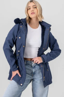 Shasa Hooded Trench Coat