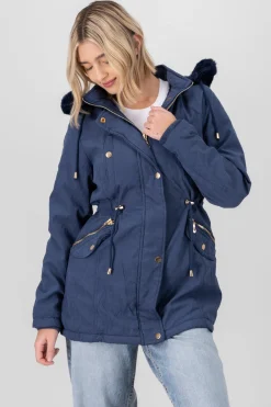 Shasa Hooded Trench Coat