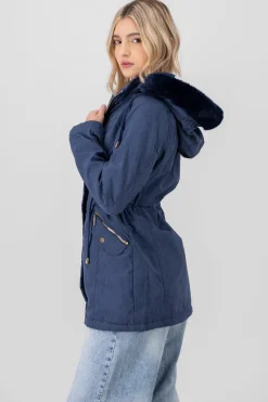 Shasa Hooded Trench Coat