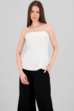 Shasa Hypsters Double Layer Strapless Long Top