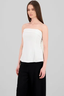 Shasa Hypsters Double Layer Strapless Long Top