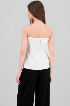 Shasa Hypsters Double Layer Strapless Long Top
