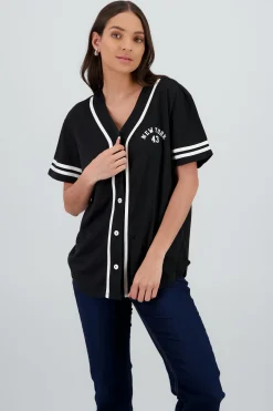 Shasa Jersey T Shirt with Contrast Print
