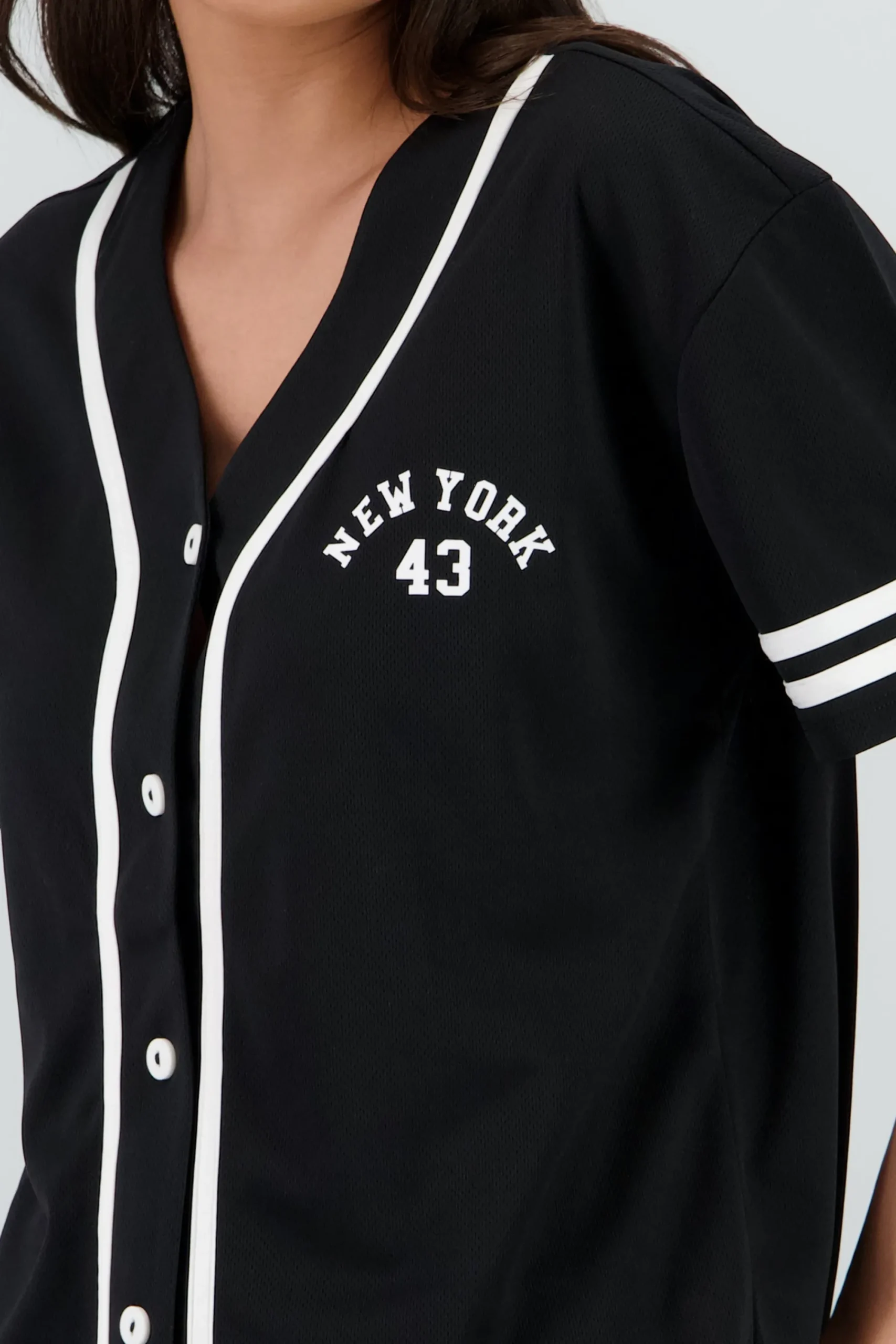 Shasa Jersey T Shirt with Contrast Print