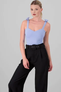 Shasa Jocelyn Bodysuit With Bow Straps