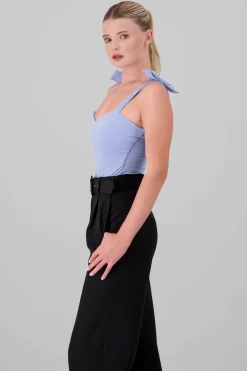 Shasa Jocelyn Bodysuit With Bow Straps
