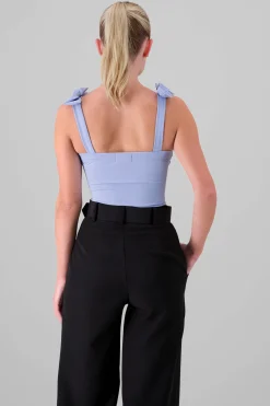Shasa Jocelyn Bodysuit With Bow Straps