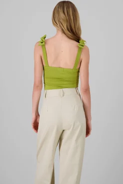 Shasa Jocelyn Bodysuit With Bow Straps