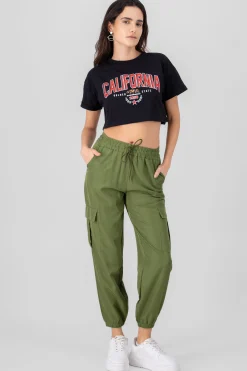 Shasa Jogger with cargo pockets