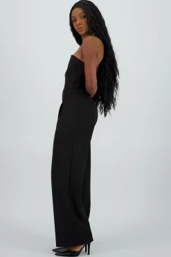 Shasa Jumpsuit with Neckline Detail