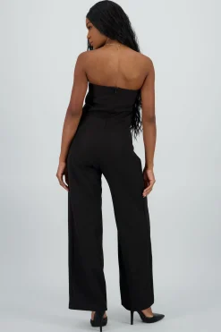 Shasa Jumpsuit with Neckline Detail
