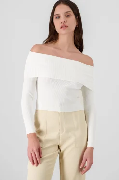 Shasa Knit Bandeau Sweater