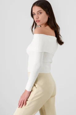 Shasa Knit Bandeau Sweater