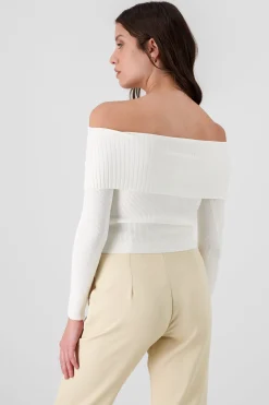 Shasa Knit Bandeau Sweater