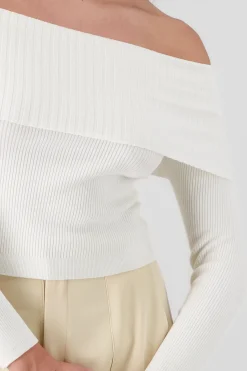 Shasa Knit Bandeau Sweater