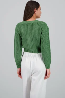 Shasa Knit Button Front Cardigan
