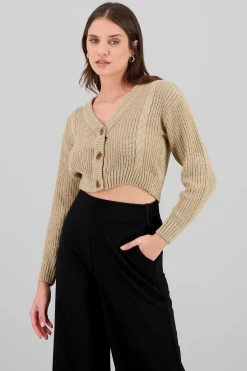 Shasa Knit Button Front Cardigan