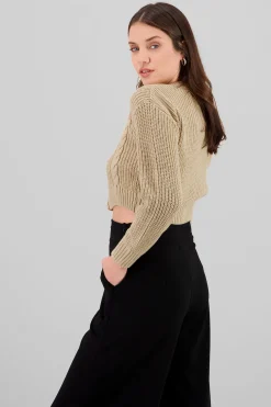 Shasa Knit Button Front Cardigan