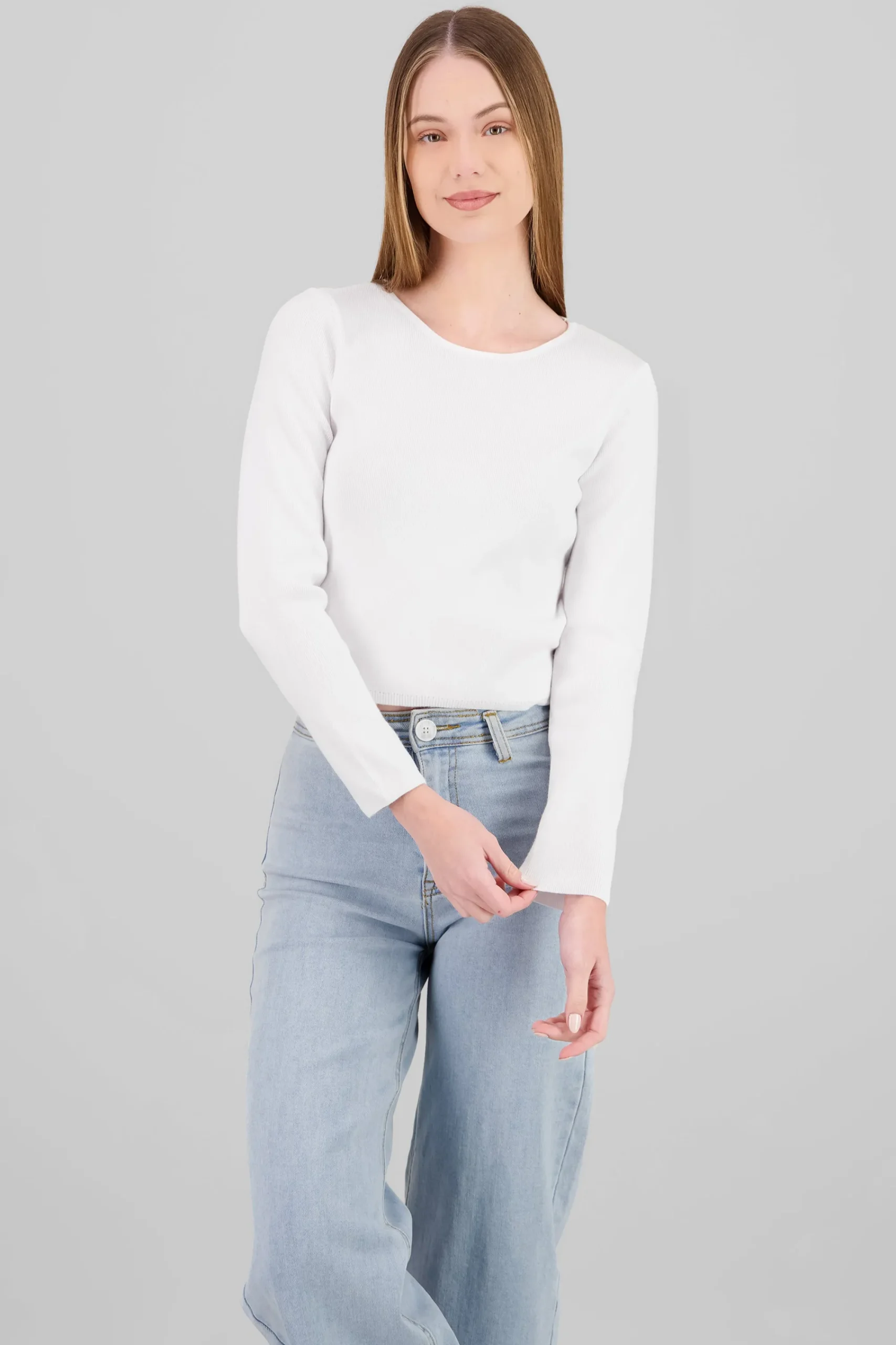 Shasa Knit Crew Neck Sweater