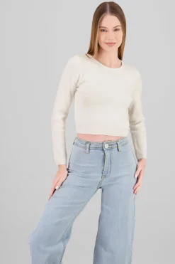 Shasa Knit Crew Neck Sweater