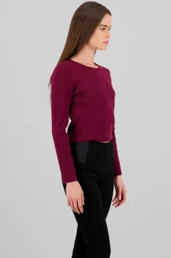 Shasa Knit Crew Neck Sweater