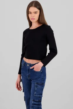 Shasa Knit Crew Neck Sweater