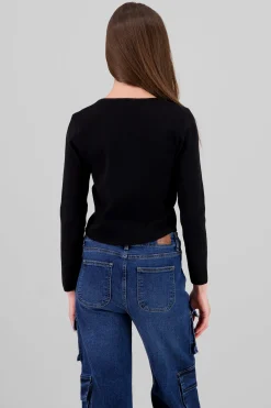 Shasa Knit Crew Neck Sweater