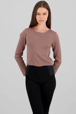 Shasa Knit Crew Neck Sweater