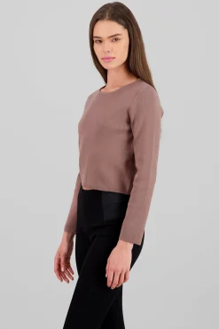 Shasa Knit Crew Neck Sweater
