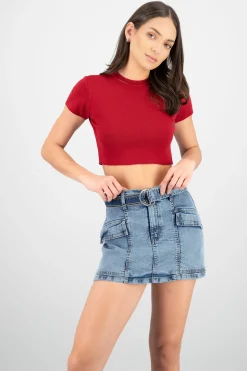 Shasa Knit Crop Top