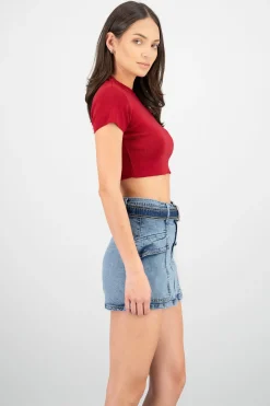 Shasa Knit Crop Top