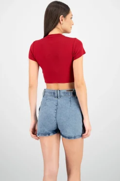 Shasa Knit Crop Top
