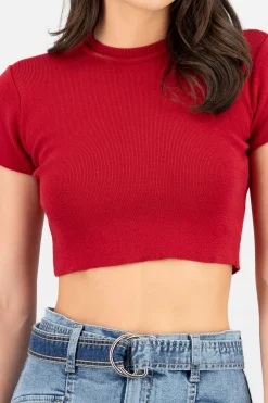 Shasa Knit Crop Top