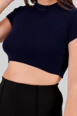Shasa Knit Crop Top