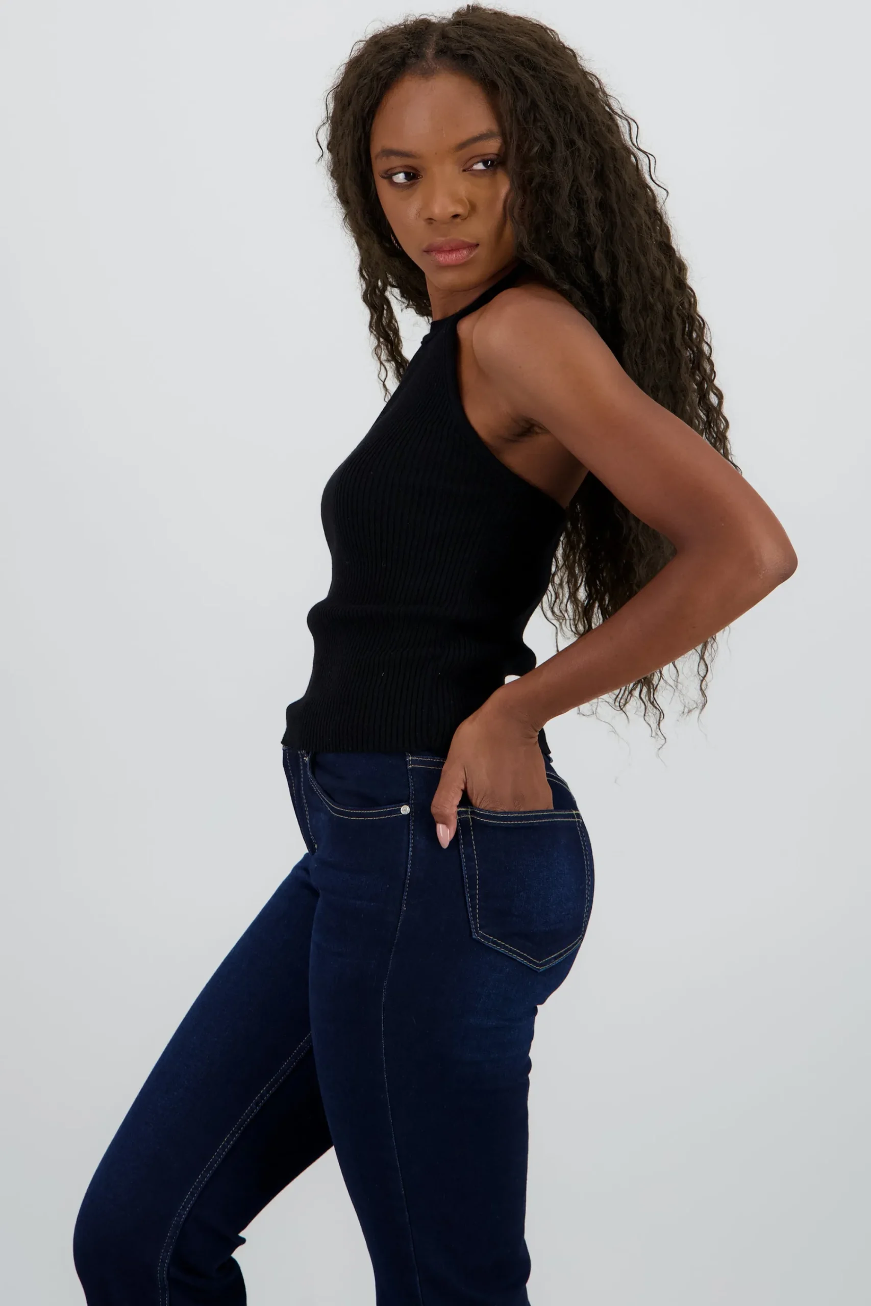 Shasa Knit Halter Top