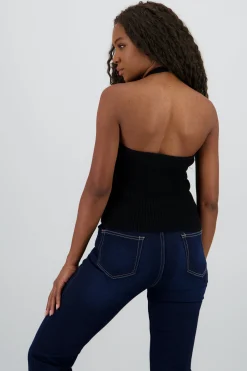 Shasa Knit Halter Top