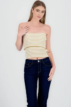 Shasa Knit Off Shouder Top