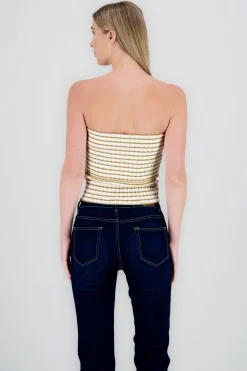 Shasa Knit Off Shouder Top