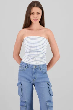 Shasa Knit Off Shouder Top