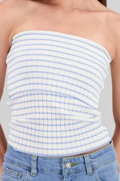 Shasa Knit Off Shouder Top