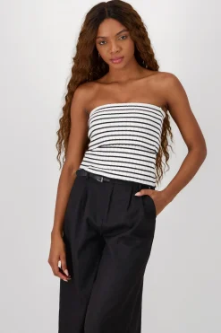 Shasa Knit Off Shouder Top