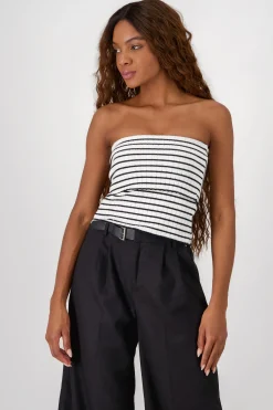 Shasa Knit Off Shouder Top