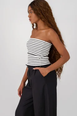 Shasa Knit Off Shouder Top