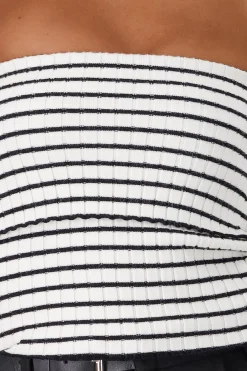 Shasa Knit Off Shouder Top